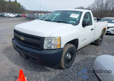 2010 Chevrolet Silverado 1500 Work Truck from USA, damaged, VIN 1GCPCPEX8AZ211237